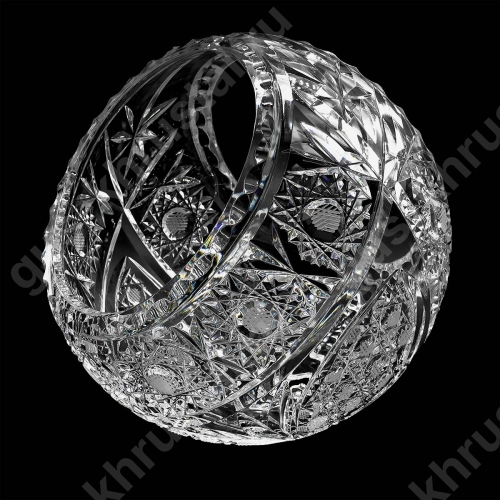 Ваза Корзинка Хрустальная